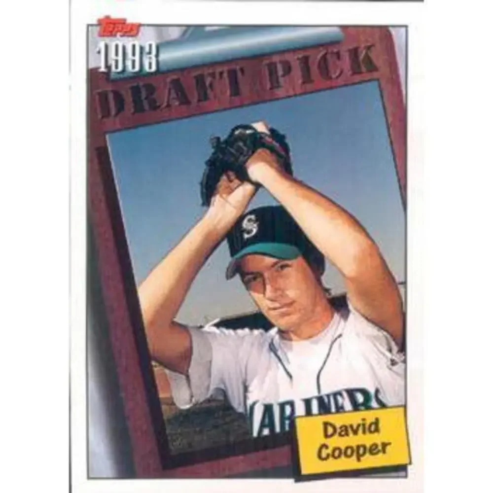 1994 Topps David Cooper DPK, RC # 761 Seattle Mariners